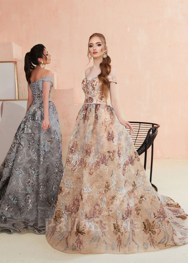 Luxusné šaty na ples RS617 - primestyle.sk