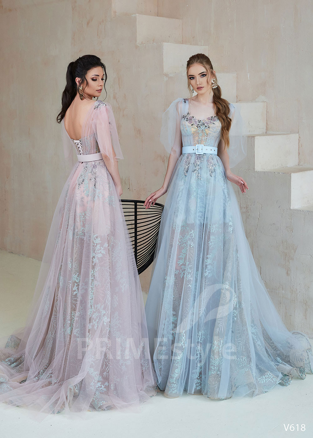 Kvetované šaty na svadbu RS618