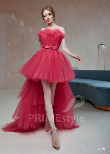 Extravagantné večerné šaty RS619