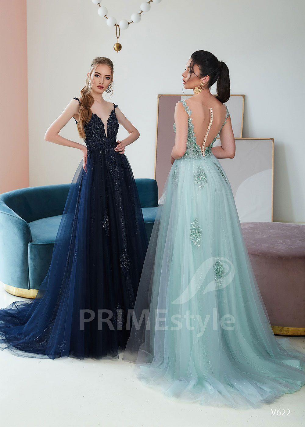 Jednoduché šaty na stužkovú RS622