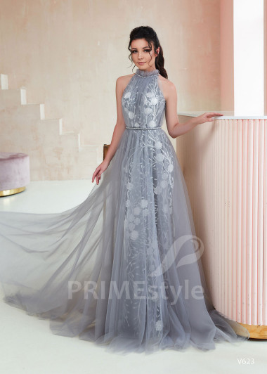 Kvetované šaty na ples RS623