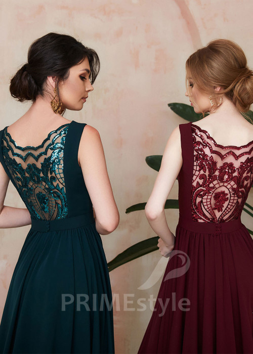 Elegantné večerné šaty RS630