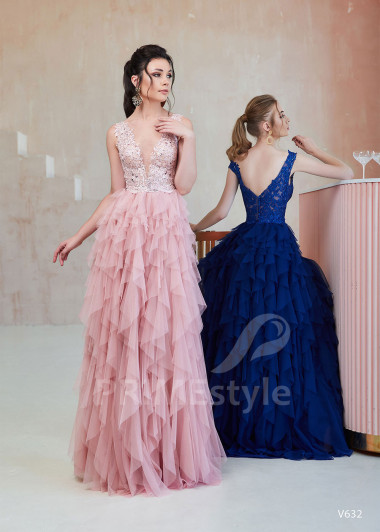 Extravagantné večerné šaty RS632 - primestyle.sk