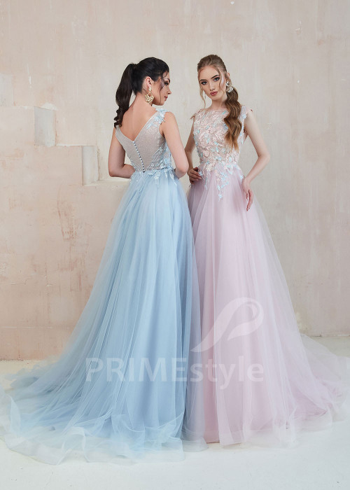 Luxusné šaty na stužkovú RS636