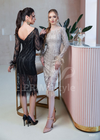Luxusné večerné šaty RS637