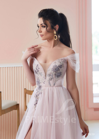 Tylové popolnočné šaty RS639 - primestyle.sk