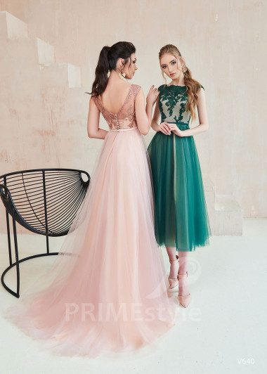 Čipkované šaty na ples RS640 - primestyle.sk