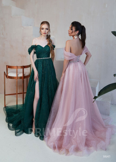 Elegantné šaty na stužkovú RS641 - primestyle.sk