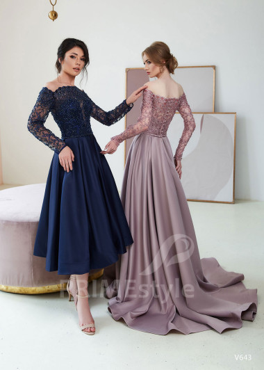 Luxusné spoločenské šaty RS643 - primestyle.sk