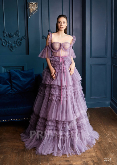 Extravagantné šaty na ples RC2201 - primestyle.sk