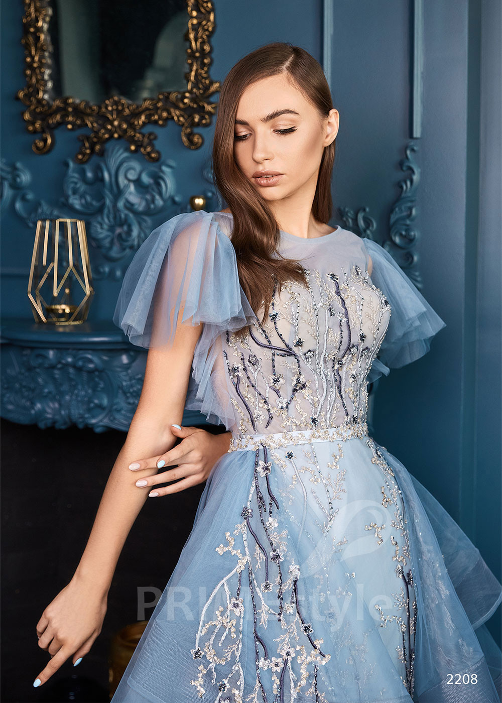 Extravagantné šaty na ples RC2208