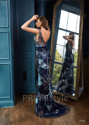 Extravagantné šaty na ples RC2210 - primestyle.sk