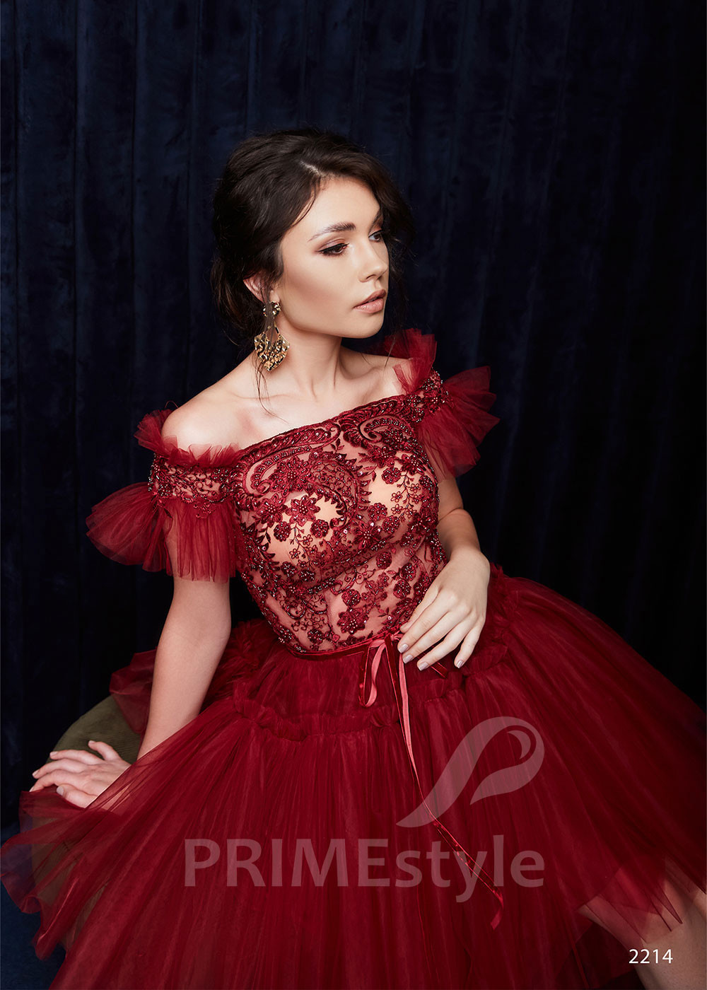 Asymetrické spoločenské šaty RC2214