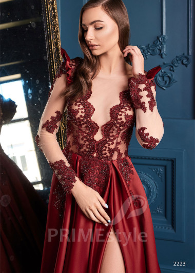 Krajkové šaty na ples RC2223 - primestyle.sk