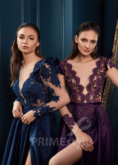 Krajkové šaty na ples RC2223 - primestyle.sk