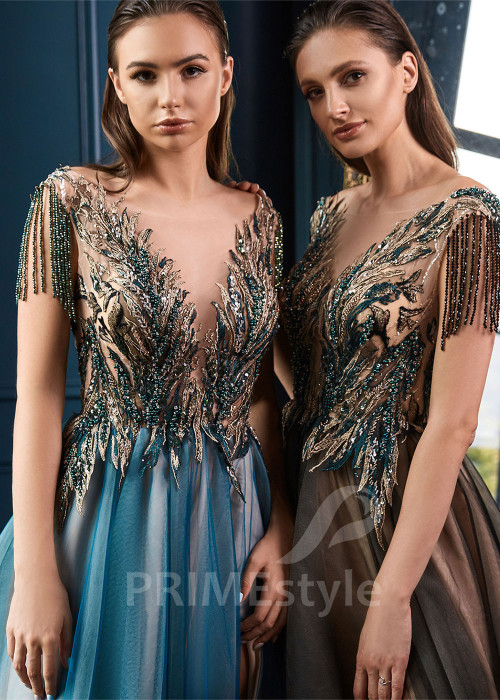 Moderné večerné šaty RC2224