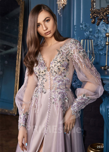 Luxusné šaty pre svadobné mamy RC2227 - primestyle.sk