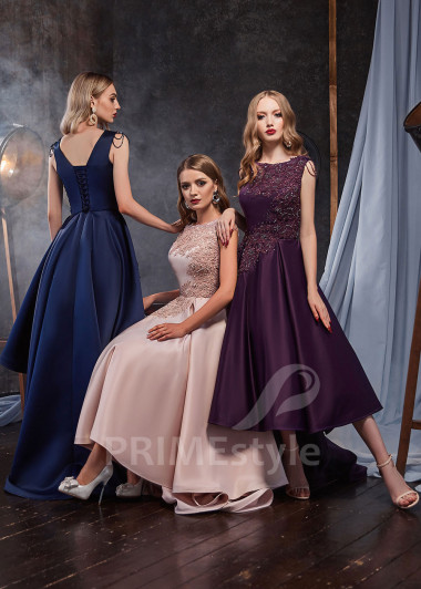 Elegantné šaty pre svadobné mamy RS403 - primestyle.sk