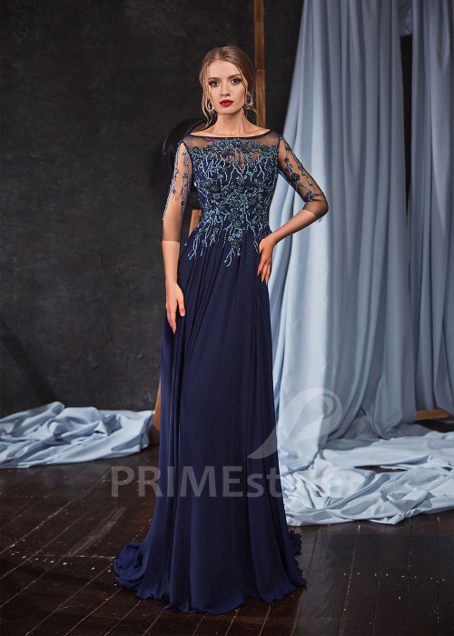 Čipkované šaty na ples RS404