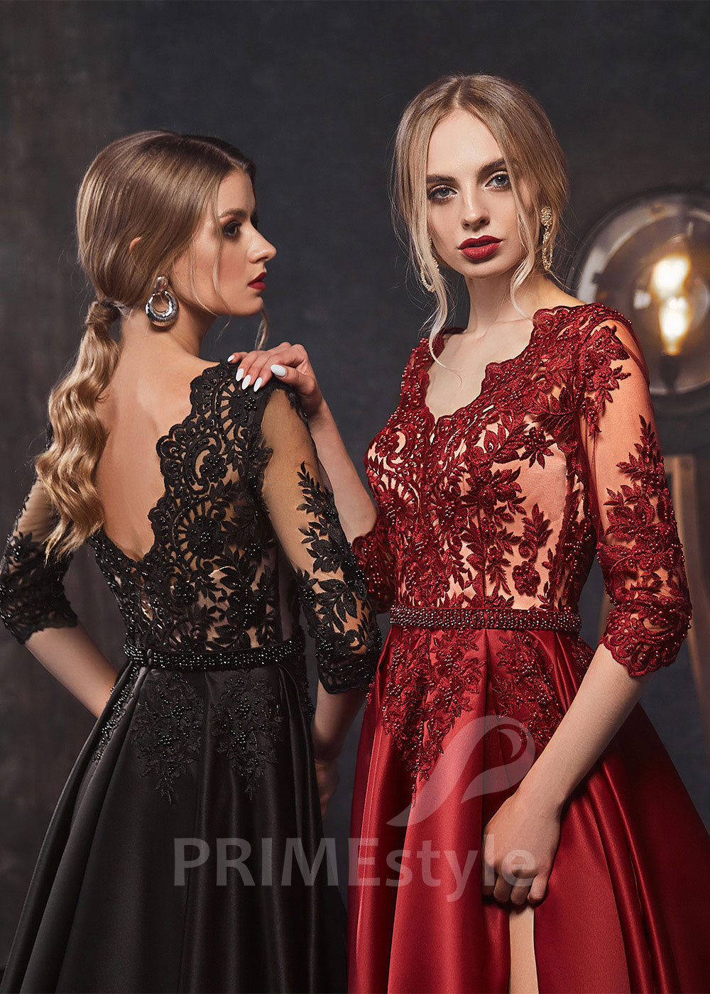 Čipkované šaty na ples RS408