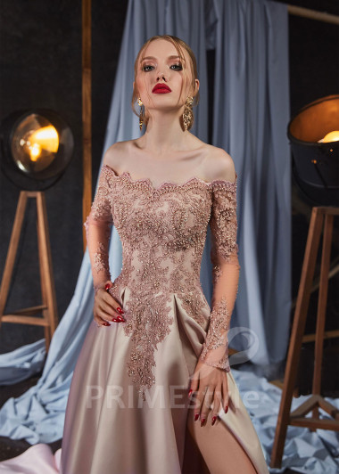 Čipkované šaty na ples RS412 - primestyle.sk