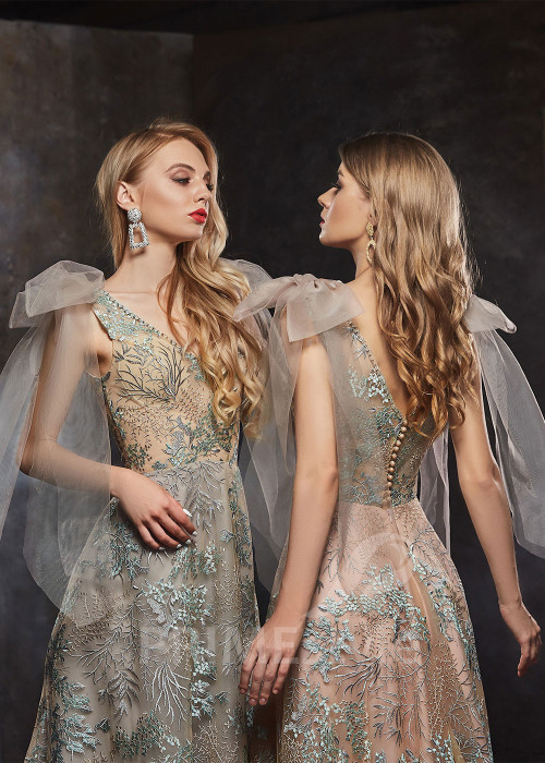 Čipkované šaty na ples RS413