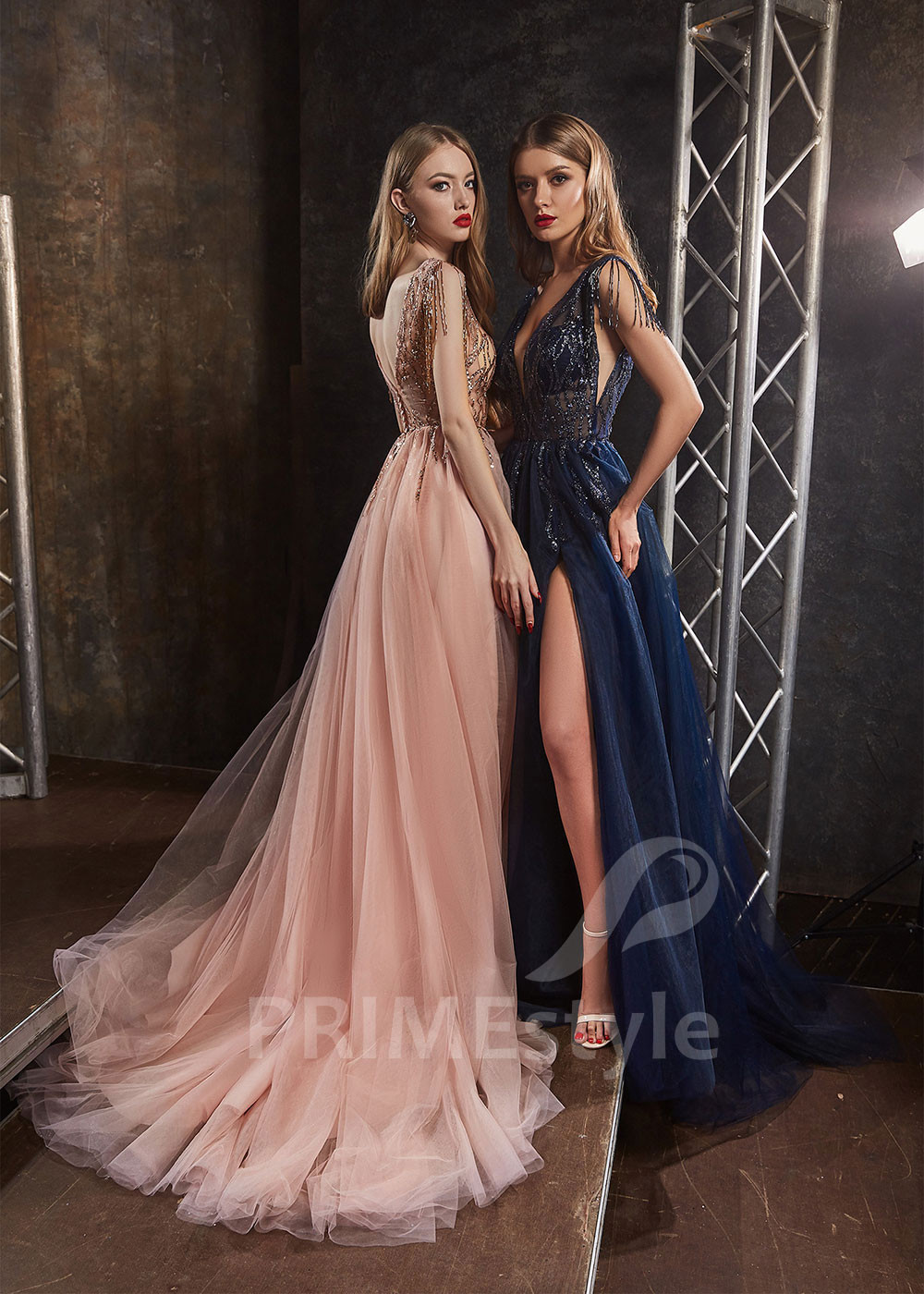 Tylové šaty na svadbu RS417