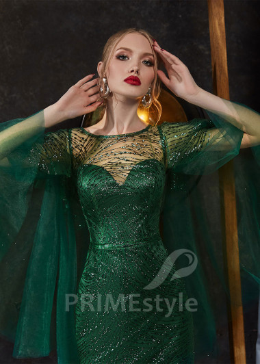 Trblietavé šaty na ples RS424 - primestyle.sk