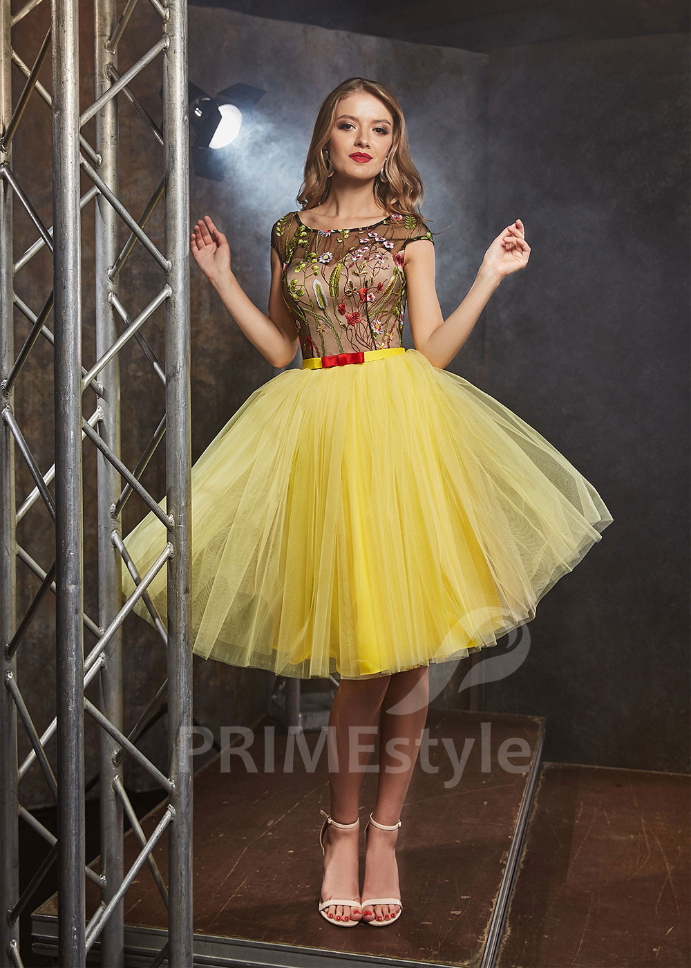 Tylové šaty pre družičky RS429