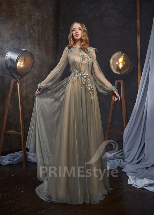 Dlhé šaty pre svadobné mamy RS433