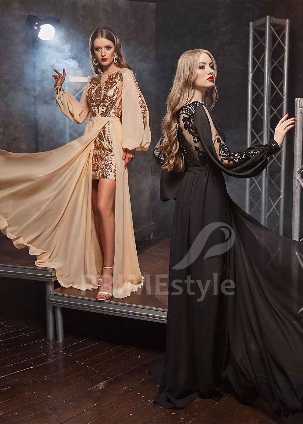 Čipkované šaty na ples RS439