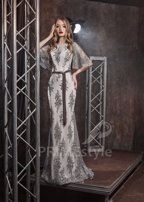 Kvetované šaty na ples RS440