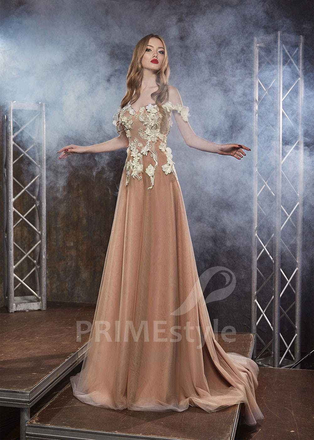 Saténové šaty na svadbu RS441