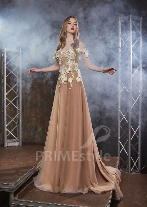 Saténové šaty na svadbu RS441