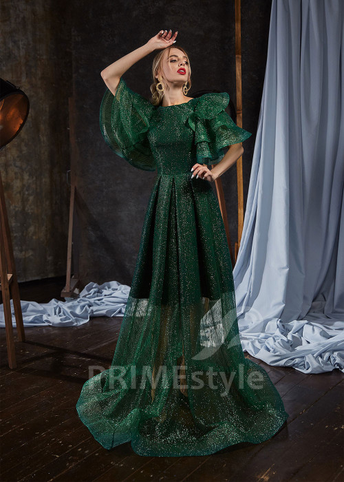 Trblietavé spoločenské šaty RS445