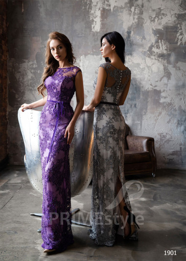 Čipkované šaty na ples RC1901