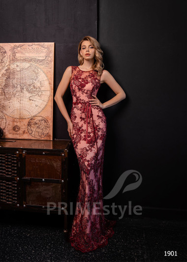 Čipkované šaty na ples RC1901 - primestyle.sk