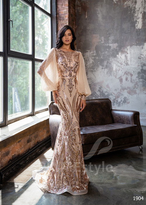 Trblietavé spoločenské šaty RC1904