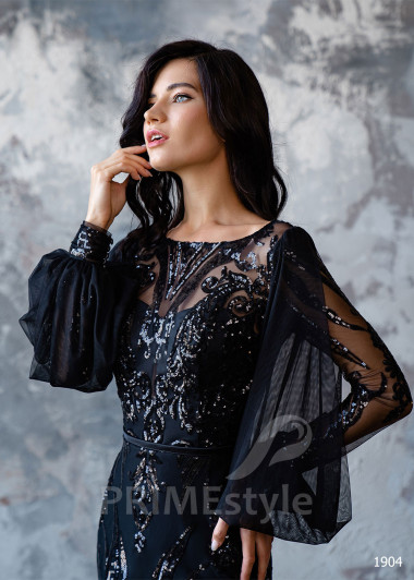 Trblietavé spoločenské šaty RC1904 - primestyle.sk