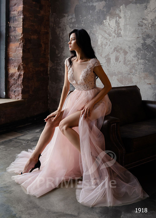 Čipkované šaty na svadbu RC1918