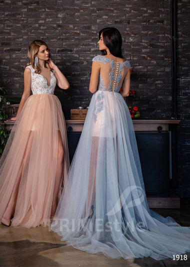 Čipkované šaty na svadbu RC1918 - primestyle.sk