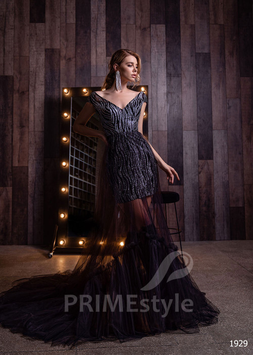 Trblietavé spoločenské šaty RC1929