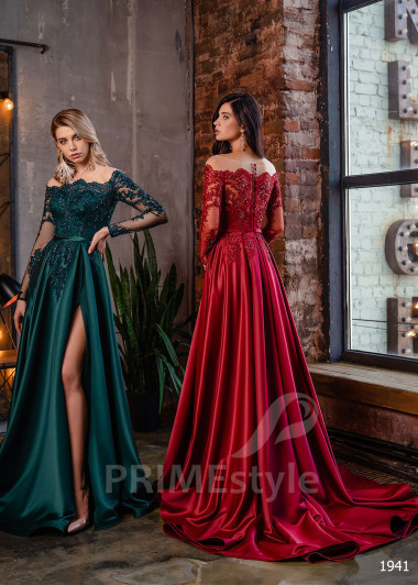 Čipkované šaty na ples RC1941 - primestyle.sk