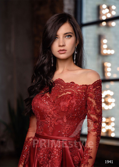 Čipkované šaty na ples RC1941 - primestyle.sk