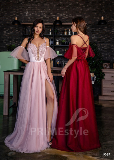 Extravagantné večerné šaty RC1945