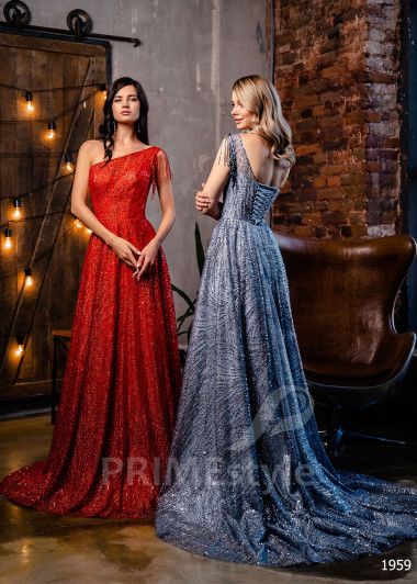 Asymetrické spoločenské šaty RC1959 - primestyle.sk