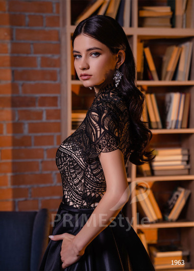 Saténové šaty na svadbu RC1963 - primestyle.sk