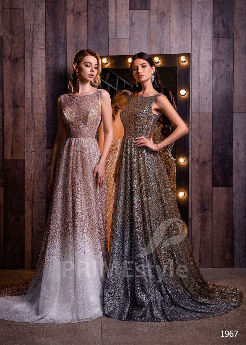 Trblietavé šaty na ples RC1967
