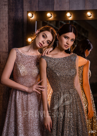 Trblietavé šaty na ples RC1967 - primestyle.sk