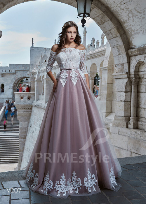 Čipkované šaty na ples RS207